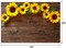 7x5FT Sunflower Birthday Party Decorations Sunflowers Flowers Fall Party